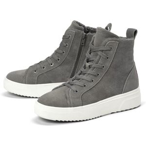 Tchibo - Gefütterte Veloursleder-Sneaker - Damen - Gr. 39 - weiss Tchibo - Gefütterte Veloursleder-Sneaker - Damen - Gr. 39 - weiss