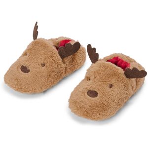 Tchibo - Kinder-Hausschuh »Elch« - Jungen - Gr. 22-23 - beige Tchibo - Kinder-Hausschuh »Elch« - Jungen - Gr. 22-23 - beige