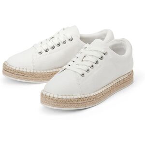 Tchibo - Canvas-Sneaker - Damen - Gr. 37 - weiss Tchibo - Canvas-Sneaker - Damen - Gr. 37 - weiss