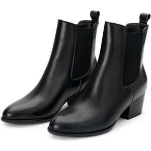 Tchibo - Leder-Stiefelette - Damen - Gr. 40 - schwarz Tchibo - Leder-Stiefelette - Damen - Gr. 40 - schwarz