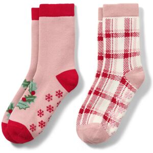 Tchibo - 2 Paar Kleinkinder-Antirutsch-Socken mit Herz-Jacquard - Baby - Gr. 19-22 - weiß/jacquard Tchibo - 2 Paar Kleinkinder-Antirutsch-Socken mit Herz-Jacquard - Baby - Gr. 19-22 - weiß/jacquard
