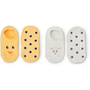 Tchibo - 2 Paar Hausschuhslippersocken - Jungen - Gr. 35-38 - creme Tchibo - 2 Paar Hausschuhslippersocken - Jungen - Gr. 35-38 - creme