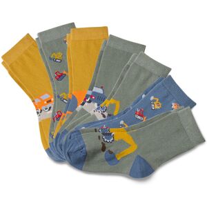 Tchibo - 7 Paar Kinder-Socken - Gr. 31-34 - blau Tchibo - 7 Paar Kinder-Socken - Gr. 31-34 - blau