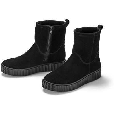 Tchibo - Veloursleder-Boots - Damen - Gr. 40 - schwarz Tchibo - Veloursleder-Boots - Damen - Gr. 40 - schwarz