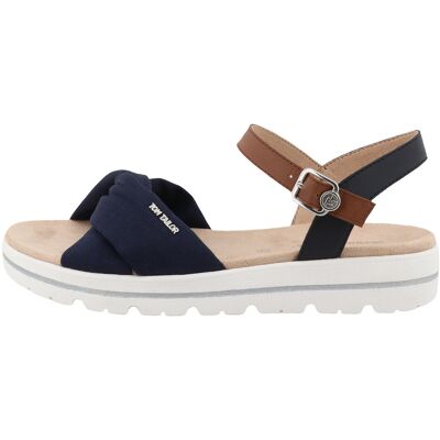 Tom Tailor Sandale - Damen - Gr. 37 - dunkelblau Tom Tailor Sandale - Damen - Gr. 37 - dunkelblau