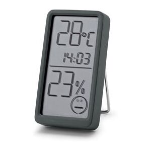 2 Raumthermometer Tchibo - Grau Kunststoff Grau  unisex