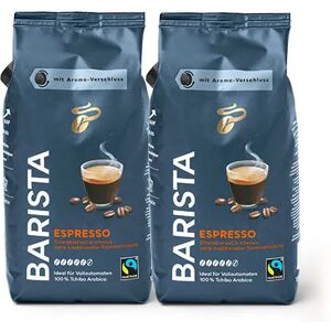 Tchibo BARISTA Espresso – 2x 1 kg Ganze Bohne