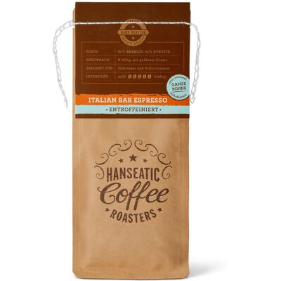 Hanseatic Italienischer Entkoffeiniert Espresso - 250g Hanseatic Italienischer Entkoffeiniert Espresso - 250g