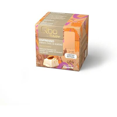 Qbo Flavoured Espresso White Choc & Almond - 8 Kapseln - Intensität: 7/10 Qbo Flavoured Espresso White Choc & Almond - 8 Kapseln - Intensität: 7/10