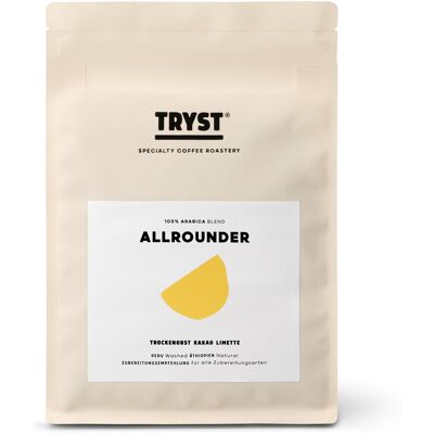 Tchibo - Tryst - Allrounder Omni-Roast - 250 g Ganze Bohne - Intensität: 4/6 Tchibo - Tryst - Allrounder Omni-Roast - 250 g Ganze Bohne - Intensität: 4/6