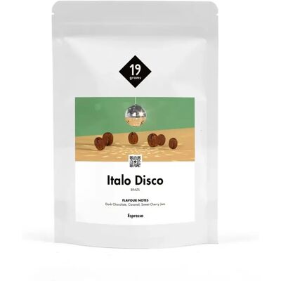 19grams - Italo Disco Espresso - 250 g Ganze Bohne - Intensität: 5/6 19grams - Italo Disco Espresso - 250 g Ganze Bohne - Intensität: 5/6