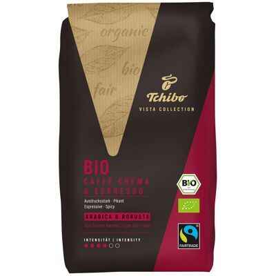 Tchibo - Vista Collection Bio Caffé Crema & Espresso - 1 kg Tchibo - Vista Collection Bio Caffé Crema & Espresso - 1 kg