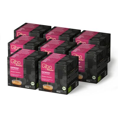 Qbo Espresso - Sidama Royal - Intensität 4/10 - Arabica - Kaffeekapseln Qbo Espresso - Sidama Royal - Intensität 4/10 - Arabica - Kaffeekapseln