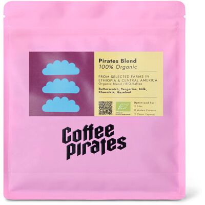 Coffee Pirates Pirates Blend Bio Espresso - Ganze Bohne - Kaffee Coffee Pirates Pirates Blend Bio Espresso - Ganze Bohne - Kaffee