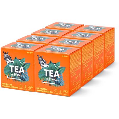 TEA by Tchibo Rooibos Orange-Karamell - 8 x 20 TEA by Tchibo Rooibos Orange-Karamell - 8 x 20