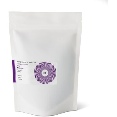 Hermetic - Café del Futuro Espresso, entkoffeiniert - 250 g Ganze Bohne - Intensität: 3/6 Hermetic - Café del Futuro Espresso, entkoffeiniert - 250 g Ganze Bohne - Intensität: 3/6