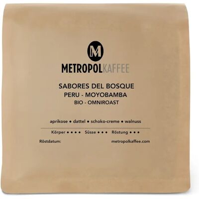 Tchibo - Metropol Peru Bio Omni-Roast - 250 g Ganze Bohne - Intensität: 3/6 Tchibo - Metropol Peru Bio Omni-Roast - 250 g Ganze Bohne - Intensität: 3/6