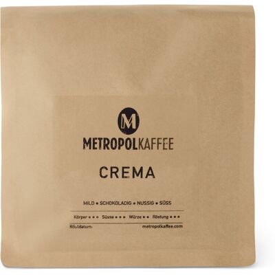 METROPOL KAFFEE - Crema - 500 g - Ganze Bohne - Kaffeebohnen METROPOL KAFFEE - Crema - 500 g - Ganze Bohne - Kaffeebohnen