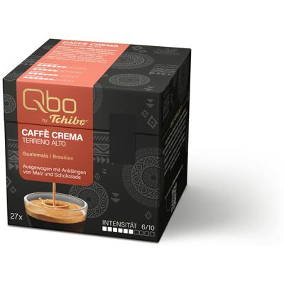 Qbo Caffè Terreno Alto - 27 Kapseln - Intensität: 6/10 Qbo Caffè Terreno Alto - 27 Kapseln - Intensität: 6/10