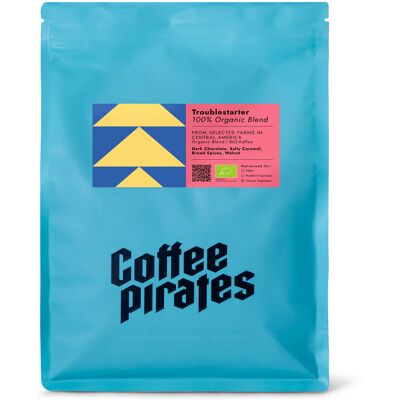 Coffee Pirates - Troublestarter Bio Espresso - Intensität: 5/6 Coffee Pirates - Troublestarter Bio Espresso - Intensität: 5/6