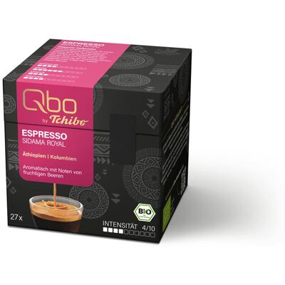 Qbo Espresso - Sidama Royal - 27 capsules - Kaffeekapseln Qbo Espresso - Sidama Royal - 27 capsules - Kaffeekapseln