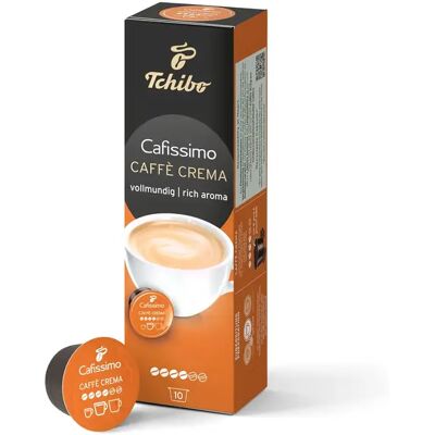 Tchibo - Caffè Crema vollmundig - 10 Kapseln - Intensität: 4/6 Tchibo - Caffè Crema vollmundig - 10 Kapseln - Intensität: 4/6
