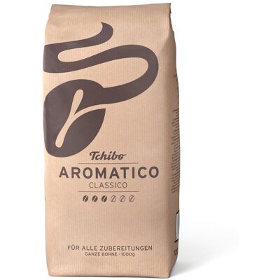 Tchibo - Aromatico Classico - 1 kg Ganze Bohne - Intensität: 3/6 Tchibo - Aromatico Classico - 1 kg Ganze Bohne - Intensität: 3/6