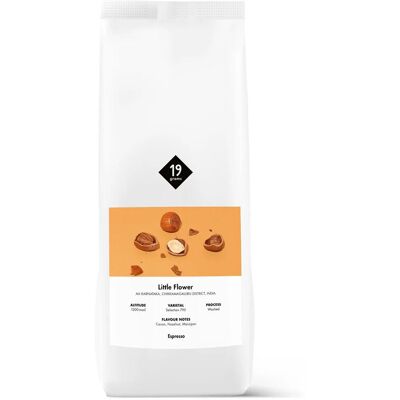 19grams Little Flower Espresso - Ganze Bohnen - 1kg - Intensität 5/6 19grams Little Flower Espresso - Ganze Bohnen - 1kg - Intensität 5/6