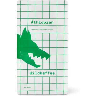 Wildkaffee - Äthiopien West Arsi Omni-Roast - 350 g Ganze Bohne - Intensität: 3/6 Wildkaffee - Äthiopien West Arsi Omni-Roast - 350 g Ganze Bohne - Intensität: 3/6