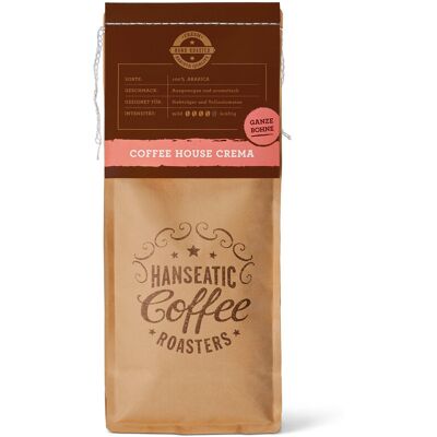 Hanseatic Coffee Crema - 1kg Ganze Bohne - Mittel Röstung - Kaffee Hanseatic Coffee Crema - 1kg Ganze Bohne - Mittel Röstung - Kaffee