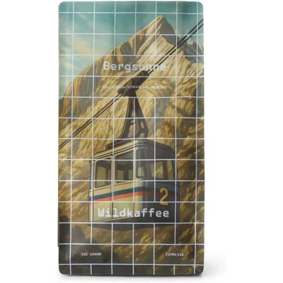 Wildkaffee - Bergsonne Espresso - 350 g Ganze Bohne - Intensität: 5/6 Wildkaffee - Bergsonne Espresso - 350 g Ganze Bohne - Intensität: 5/6