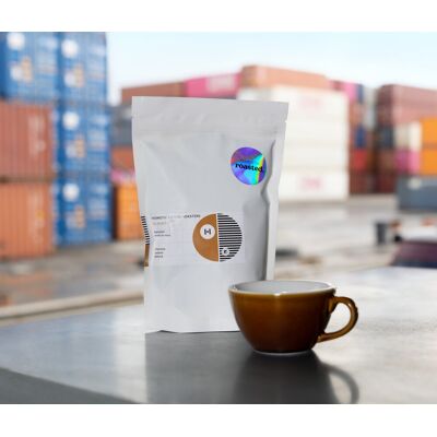 Hermetic x roasted. Co-Roast #1 Espresso - 250 g Ganze Bohne - Intensität: 5/6 Hermetic x roasted. Co-Roast #1 Espresso - 250 g Ganze Bohne - Intensität: 5/6