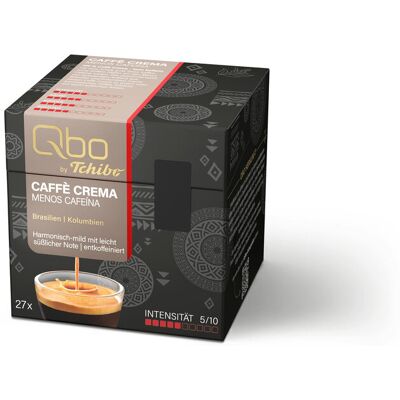 Qbo Caffè Menos Cafeína - 27 Kapseln - Intensität: 5/10 Qbo Caffè Menos Cafeína - 27 Kapseln - Intensität: 5/10