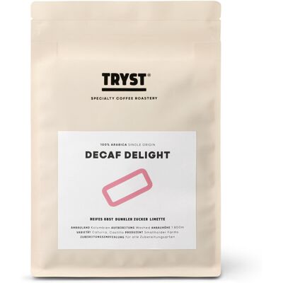 Tchibo - Tryst - Decaf Delight Omni-Roast - 250 g Ganze Bohne - Intensität: 3/6 Tchibo - Tryst - Decaf Delight Omni-Roast - 250 g Ganze Bohne - Intensität: 3/6