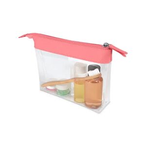 Handgepäck-Kosmetiktasche - Tchibo - Pink Polyurethan   unisex