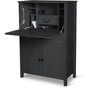 Officeschrank »Clara« - Tchibo - Schwarz Holz   unisex