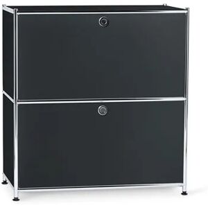 Sideboard Metall »CN3« - Tchibo - Schwarz Aluminium   unisex