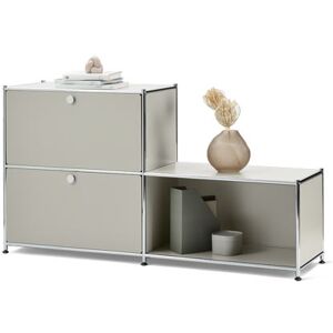 Sideboard »CN3« mit 2 Klappfächern - Tchibo - Chrom Aluminium   unisex