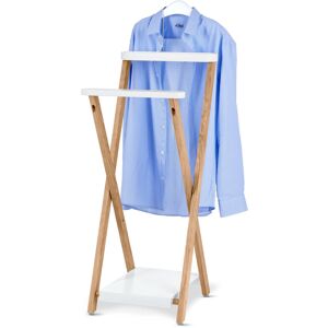 Tchibo - Stummer Diener - 38x39,5x111cm - braun - Eichenholz / Akazienholz / Holz Tchibo - Stummer Diener - 38x39,5x111cm - braun - Eichenholz / Akazienholz / Holz