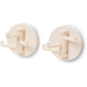 Tchibo - 2 Dreifach-Haken - beige Tchibo - 2 Dreifach-Haken - beige