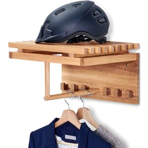 Tchibo - Hängende Wandgarderobe - 41,5x30,5x24cm - braun - Eichenholz Tchibo - Hängende Wandgarderobe - 41,5x30,5x24cm - braun - Eichenholz