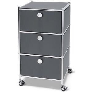 Tchibo - Rollcontainer »Cn3« mit 3 Schubladen - 40x40x70,5cm - chrom - Metall Tchibo - Rollcontainer »Cn3« mit 3 Schubladen - 40x40x70,5cm - chrom - Metall