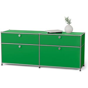 Tchibo - Sideboard Metall »Cn3« mit 2 Klappenfächern und 2 Schubladen - 152x40x64,5cm - chrom - Stahl / Aluminium / Kunststoff Tchibo - Sideboard Metall »Cn3« mit 2 Klappenfächern und 2 Schubladen - 152x40x64,5cm - chrom - Stahl / Aluminium / Kunststoff