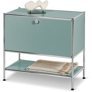 Tchibo - Sideboard Metall »Cn3« mit 1 Klappenfach - 77,5x40x71,5cm - chrom - Stahl / Aluminium / Kunststoff Tchibo - Sideboard Metall »Cn3« mit 1 Klappenfach - 77,5x40x71,5cm - chrom - Stahl / Aluminium / Kunststoff