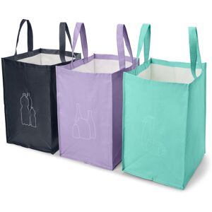 Tchibo - 3 Abfall-Sortier-Taschen - anthrazit Tchibo - 3 Abfall-Sortier-Taschen - anthrazit
