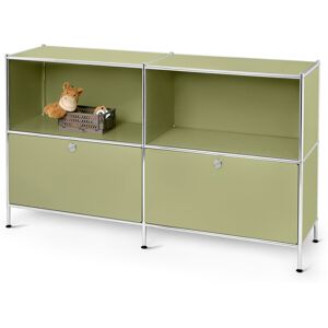 Tchibo - Sideboard Metall »Cn3 Kids« mit 2 Schubladen - 152x40x89,5cm - chrom - Stahl / Kunststoff / Kunststoff Tchibo - Sideboard Metall »Cn3 Kids« mit 2 Schubladen - 152x40x89,5cm - chrom - Stahl / Kunststoff / Kunststoff