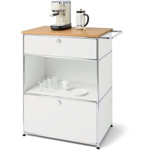 Tchibo - Kaffee-Kommode Metall »Cn3« mit 2 Schubladen - 89x52,5x102cm - hellbraun - Stahl / Aluminium / Kunststoff Tchibo - Kaffee-Kommode Metall »Cn3« mit 2 Schubladen - 89x52,5x102cm - hellbraun - Stahl / Aluminium / Kunststoff