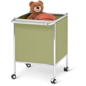 Tchibo - Beistellwagen Metall »Cn3 Kids« mit Rollen - 49x40x55,5cm - chrom - Stahl / Kunststoff / Kunststoff Tchibo - Beistellwagen Metall »Cn3 Kids« mit Rollen - 49x40x55,5cm - chrom - Stahl / Kunststoff / Kunststoff