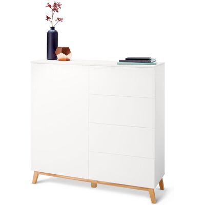 Tchibo Kommode Skandinavischer Stil Eiche 120x38x117,5cm - Aufbewahrungsschrank Tchibo Kommode Skandinavischer Stil Eiche 120x38x117,5cm - Aufbewahrungsschrank