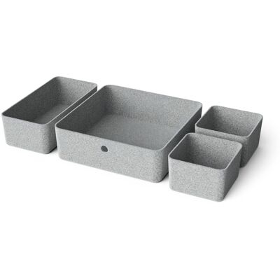 Tchibo - 4 Schubladen-Organizer - grau Tchibo - 4 Schubladen-Organizer - grau